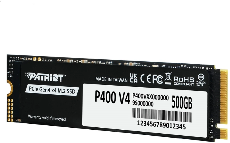 Patriot P400 V4 PCIe4 NVMe 500GB