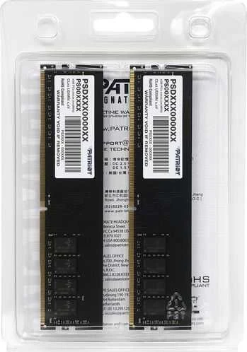 RAM Patriot Parašas, DDR4, 16 GB, 3200MHz, CL22 (PSD416G3200K)