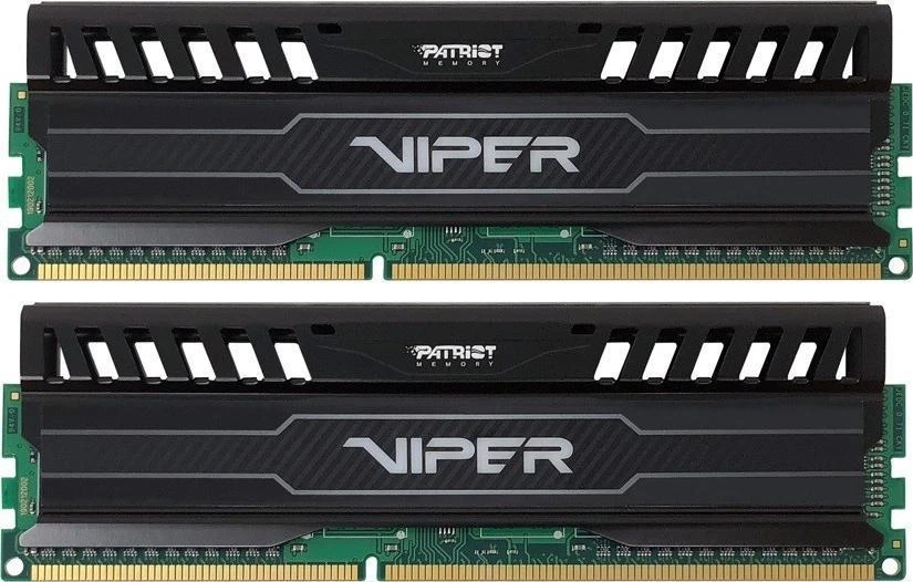 RAM PATRIOT 16GB 2x8GB Kit DDR3 1600MHz Dual Channel XMP Juodas MAMBA