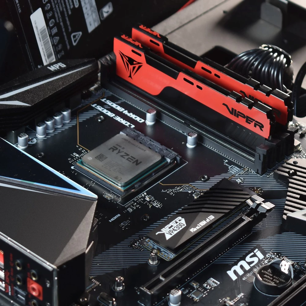 RAM Patriot Viper Elite II atmintis, DDR4, 16 GB, 3200MHz, CL18 (PVE2416G320C8)