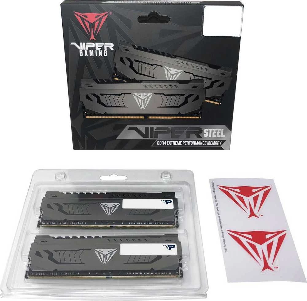 PATRIOT Viper Steel 16GB 3600MHZ CL17 UDIMM DUAL KIT