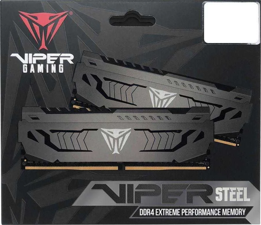 PATRIOT Viper Steel 16GB 3600MHZ CL17 UDIMM DUAL KIT