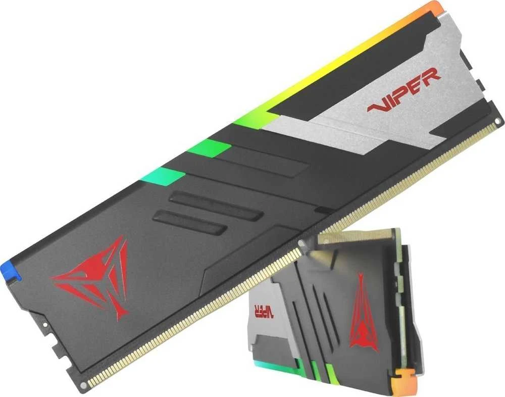 PATRIOT VIPER VENOM RGB 32GB 2X16GB DDR5 6000MT/s UDIMM rinkinys