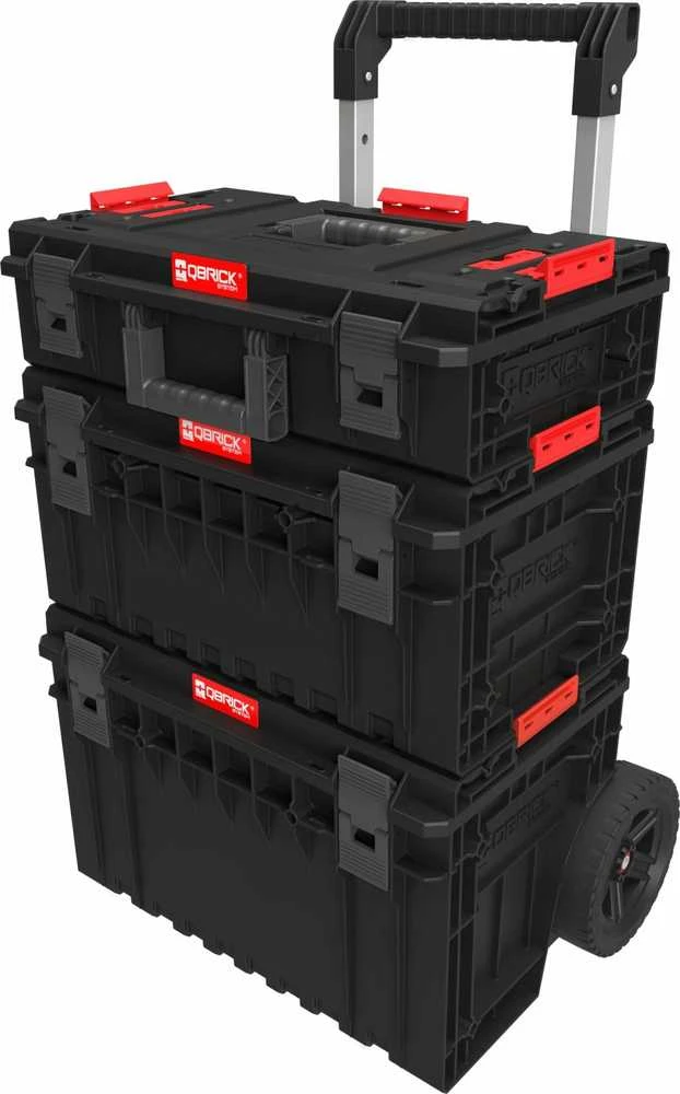 Q-Brick Įrankių dėžių komplektas Qbrick Z258018PG001 System ONE 2.0 CART VARIO