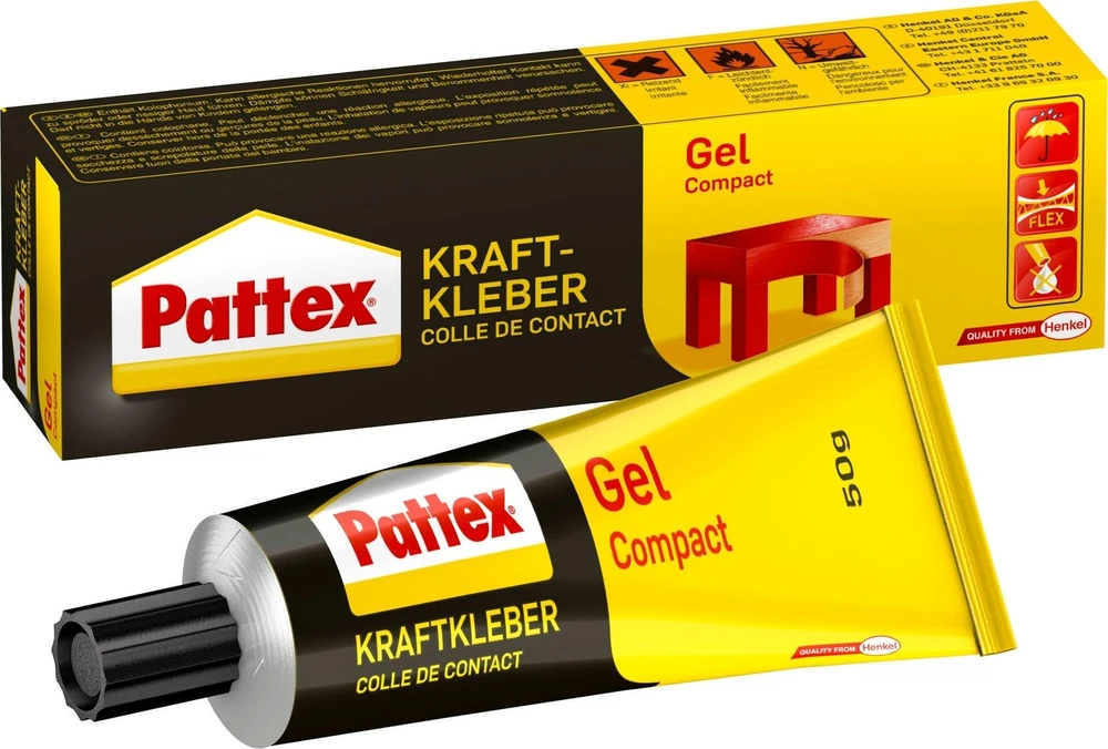 Pattex Kleber strong Compact kontaktiniai klijai, gelis, tūbelė, 50 g