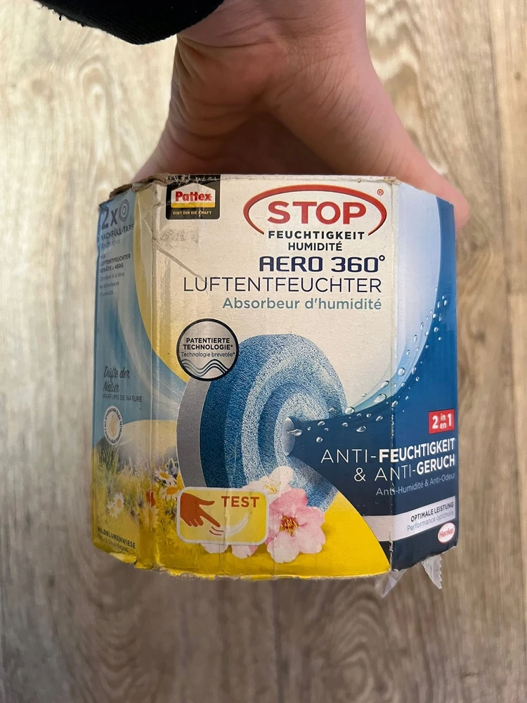 Sausintuvas Pattex Pattex Luftentfeuchter Nachfüll Tabs für Aero 360 2x450g