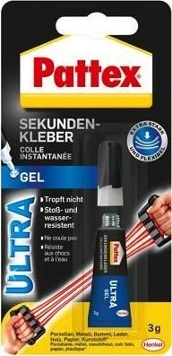 Pattex Pattex SekundenALLESkleber Ultra Gel WA98, Tube mit 3g