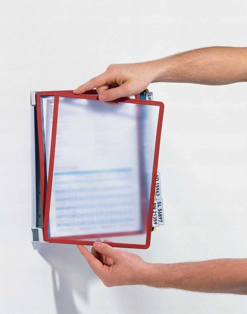 Patvari DURABLE ekranų sistema Vario Wall 20, skirta A4 įvairiaspalvei
