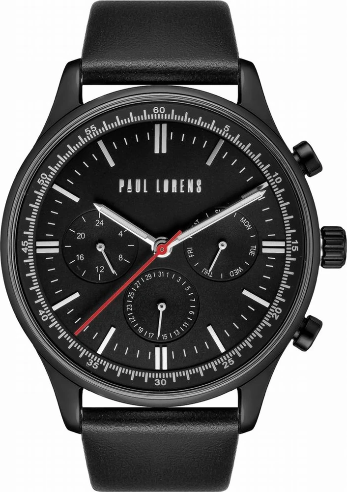 Paul Lorens Laikrodis VYRAMS - PL10602A2-1A3 (zg362b) + DĖŽUTĖ