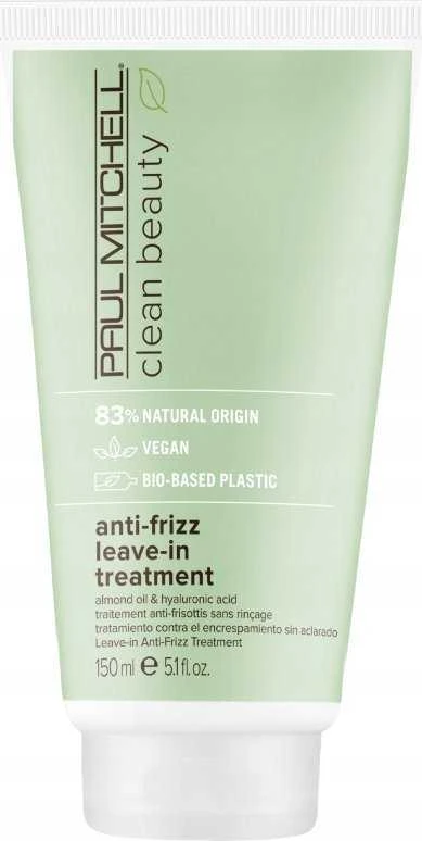 Paul Mitchell Clean Beauty Minkštinantis ir glotninantis Vegan Hair Leave-In Kreminis Treatment Minkštinantis ir glotninantis, 150 ml