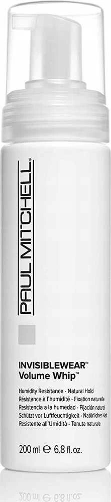 Paul Mitchell Invisiblewear plaukų formavimo putos be parabenų, suteikiančios apimties ir natūralios fiksacijos, 200 ml