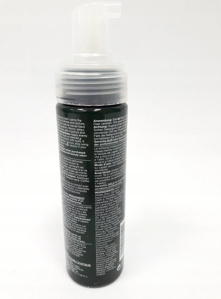 Paul Mitchell „Tea Tree“ plaukų formavimo putos „Lavender Mint“, be parabenų, „Curl Refresh“, 200 ml