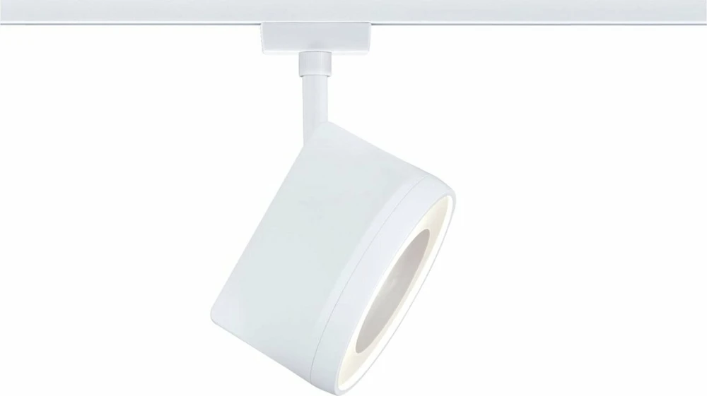 Paulmann bėgių prožektorius URail ARENA 15W DIM 850lm 2700K 230V baltas RAL9003 / metalas