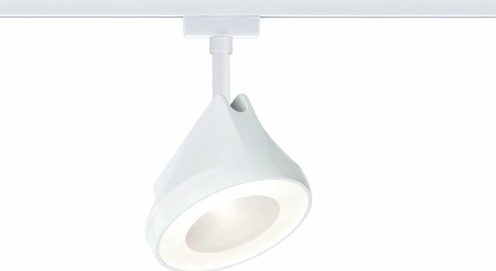Paulmann bėgių prožektorius URail ARENA 15W DIM 850lm 2700K 230V baltas RAL9003 / metalas
