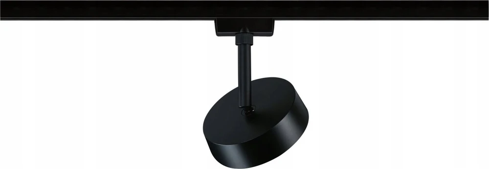 Paulmann bėgių prožektorius URail CIRCLE LED DIM 5W 180lm 4000K 230V matinis juodas/metalinis