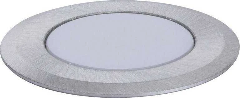 Paulmann HOUSE LED įleidžiamas šviestuvas 2W 60lm 3000K IP67 apvalus 230V šlifuotas geležis / nerūdijantis plienas