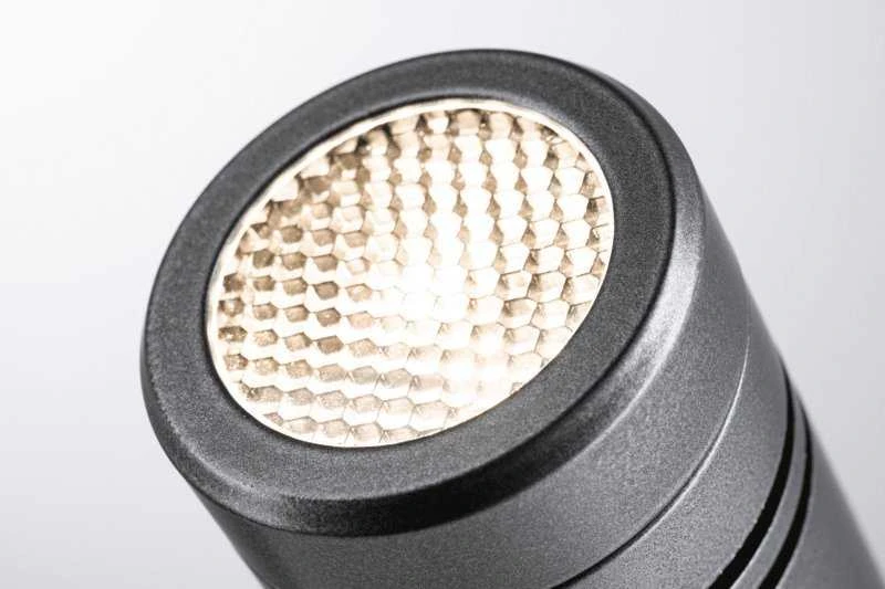 Paulmann Outdoor Plug & Shine spot 12W IP65 230V 3000K Pilka/ Aliuminio