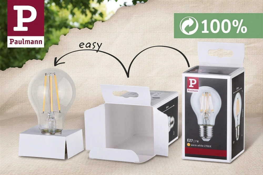 Paulmann LED Plant GU10 pro-growth šviesos šaltinis 3,5W 95lm 1100K 230V stiklas
