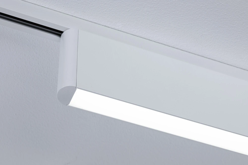 Paulmann URail CERIS LED 3 pakopų ryškumo reguliatorius 9.5W 850lm IP20 4000K 230V balta RAL 9003 / aliuminis
