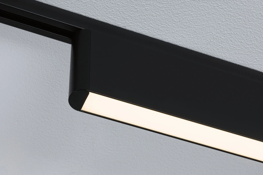 Paulmann URail CERIS LED 3 pakopų pritemdymo šviestuvas 9.5W 800lm IP20 3000K 230V matinė juoda / aliuminis