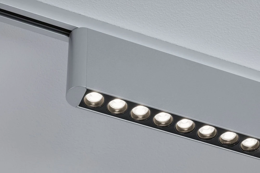 Paulmann URail ZELOS LED 3 pakopų pritemdymo šviestuvas 10W 1100lm IP20 4000K 230V matinio chromo/aliuminio