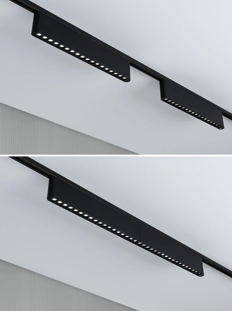 Paulmann URail ZELOS LED 3 pakopų ryškumo reguliatorius 10W 1100lm IP20 4000K 230V matinė juoda / aliuminis