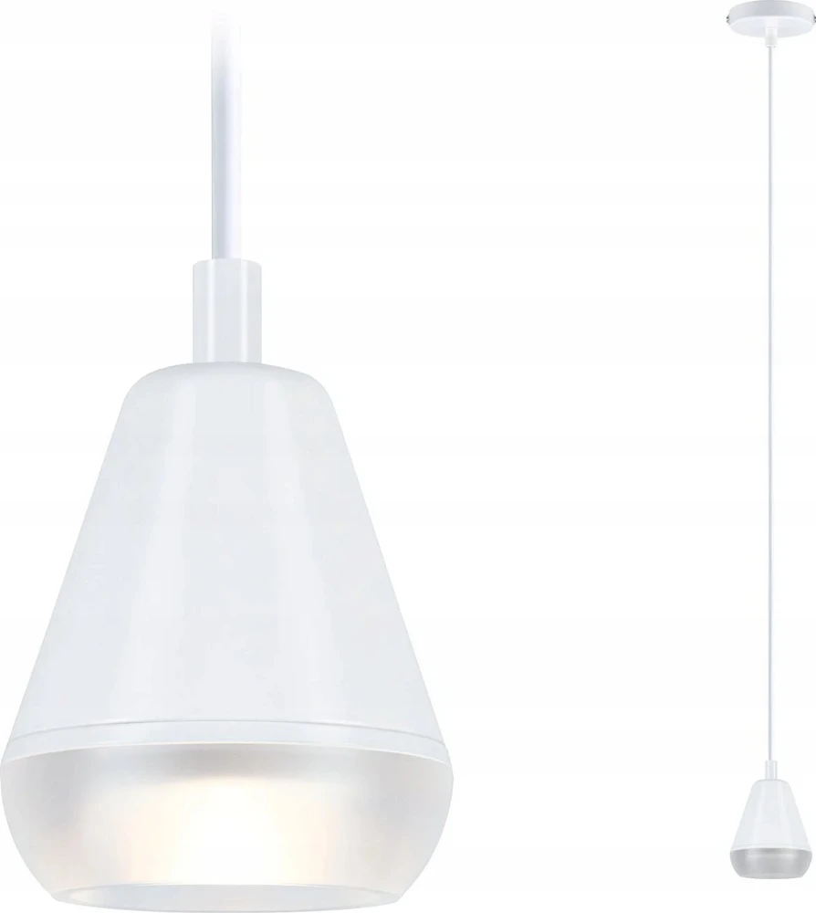 Paulmann pakabinamas šviestuvas LUIA GU10 pakabinamas šviestuvas max.10W IP44 230V baltas / metalas