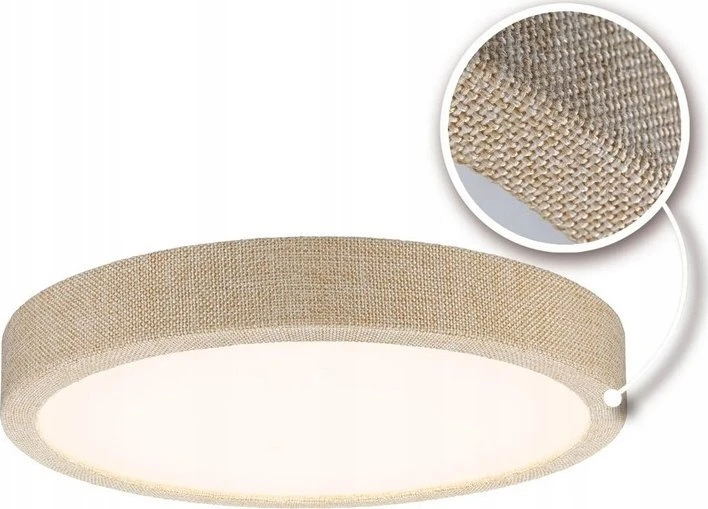 Lubinis šviestuvas Paulmann Plafoniera COSARA lubų lempa 15W 300MM 1300lm 3000K IP44 230V smėlio spalvos