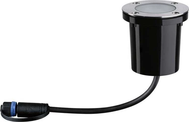 Paulmann Plug & Shine FLOOR SH Zigbee RGBW 4.6W IP65 RGBW 24V įžeminimo lempa juoda / metalinė