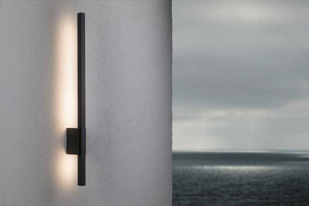 Sieninis šviestuvas Paulmann FAÇADE LUMINAIRE STAN LED 11.5W 300LM 800MM 3000K IP44 JŪROS VANDENiui ATSPARUS 230V ANTRACITO ALUMINIUMAS
