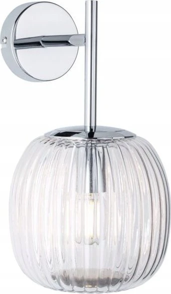 Paulmann sieninis šviestuvas RUYA vonios sieninis šviestuvas E14 max 20W IP44 230V chromas / stiklas