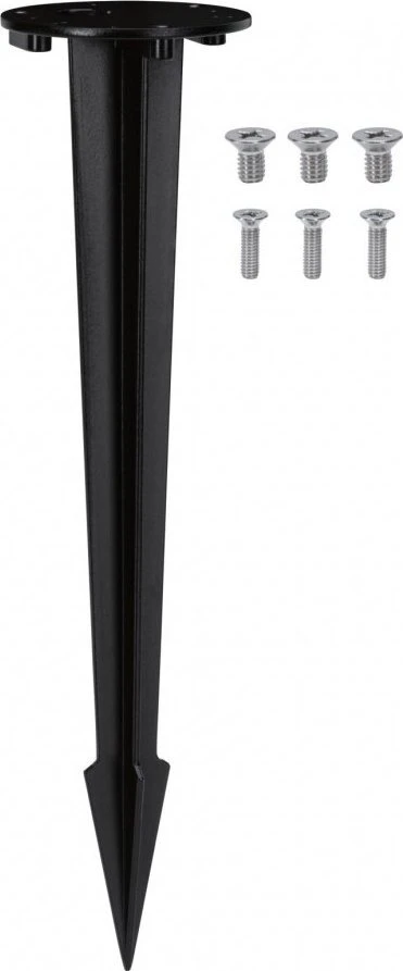 Paulmann Pagrindas / kaištis įsmeigtas į sodo lempas 40cm apvalaus metalo