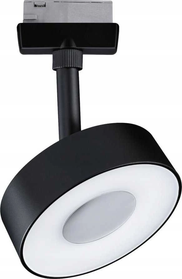 Paulmann URail CIRCLE LED bėgių prožektorius 5W 210lm 3000/4000K 230V matinė juoda/metalinė