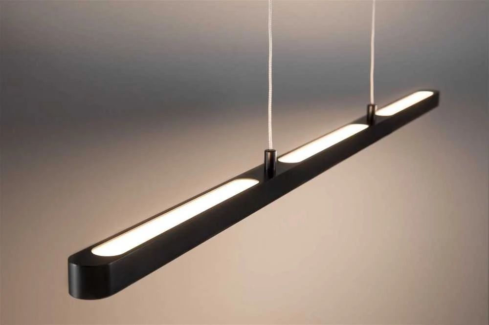 Paulmann pakabinamas šviestuvas URail LENTO LED DIM 41W 1800lm 2700K 230V juodas / aliuminis