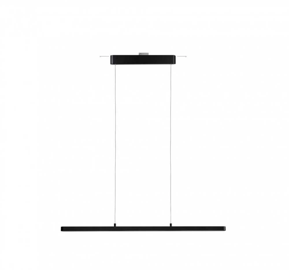 Paulmann pakabinamas šviestuvas URail LENTO LED DIM 41W 1800lm 2700K 230V juodas / aliuminis