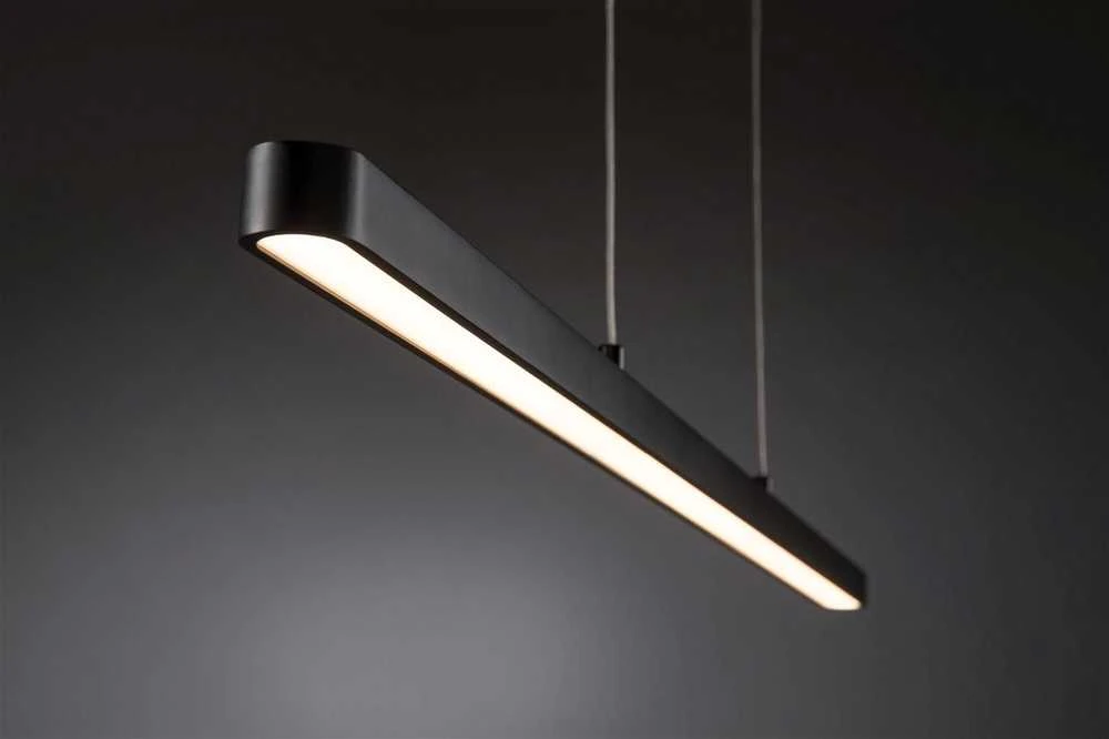 Paulmann pakabinamas šviestuvas URail LENTO LED DIM 41W 1800lm 2700K 230V juodas / aliuminis