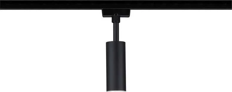 Paulmann URail System Spot Tubo 1x5W matinis juodas / Chrome230V metalinis 4000K nepritemdomas