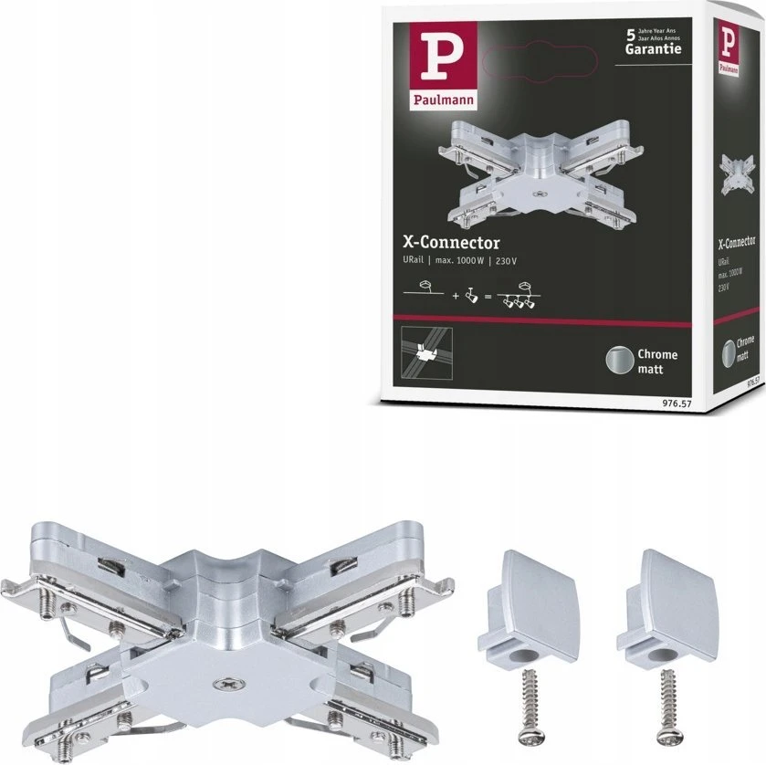 Paulmann URail X-Rail jungtis Chrome