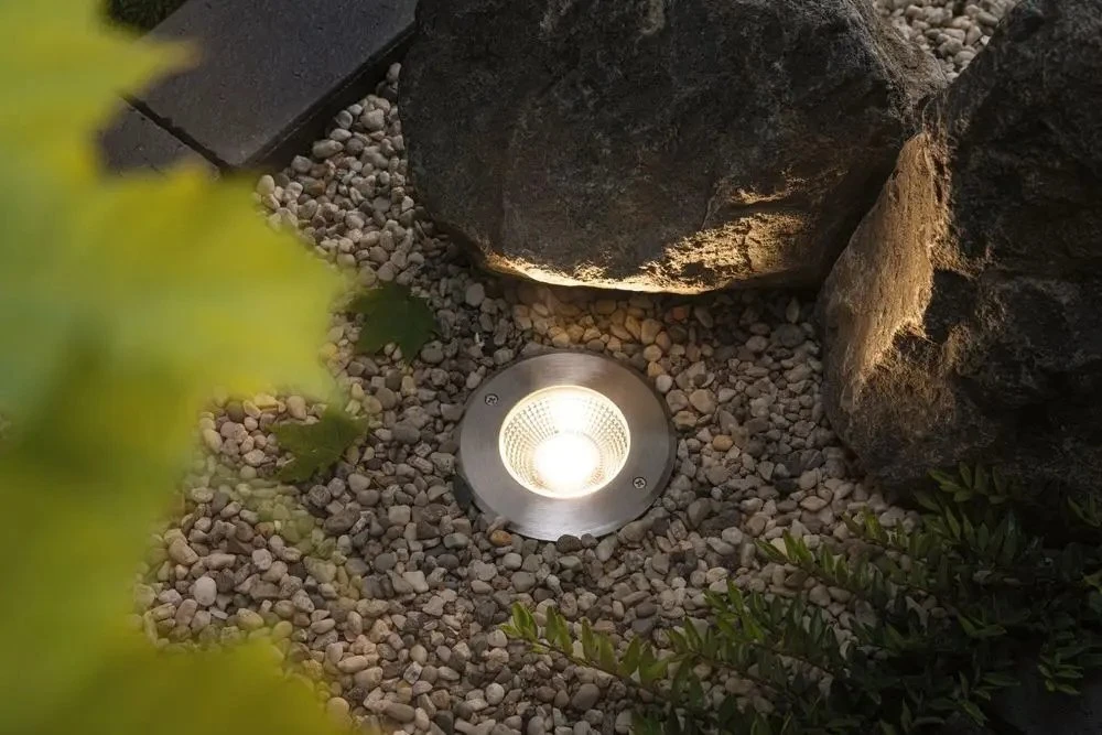Paulmann VANEA LED 3.5W 160lm IP67 apvalus šviestuvas 3000K 230V aliuminio stiklas