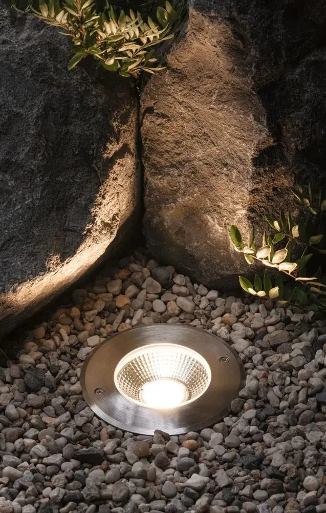 Paulmann VANEA LED 3.5W 160lm IP67 apvalus šviestuvas 3000K 230V aliuminio stiklas