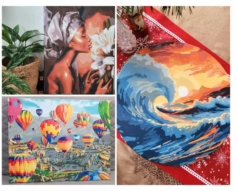 Ideyka Magic Magiški dažai pagal skaičius 40x50 cm KHO6332