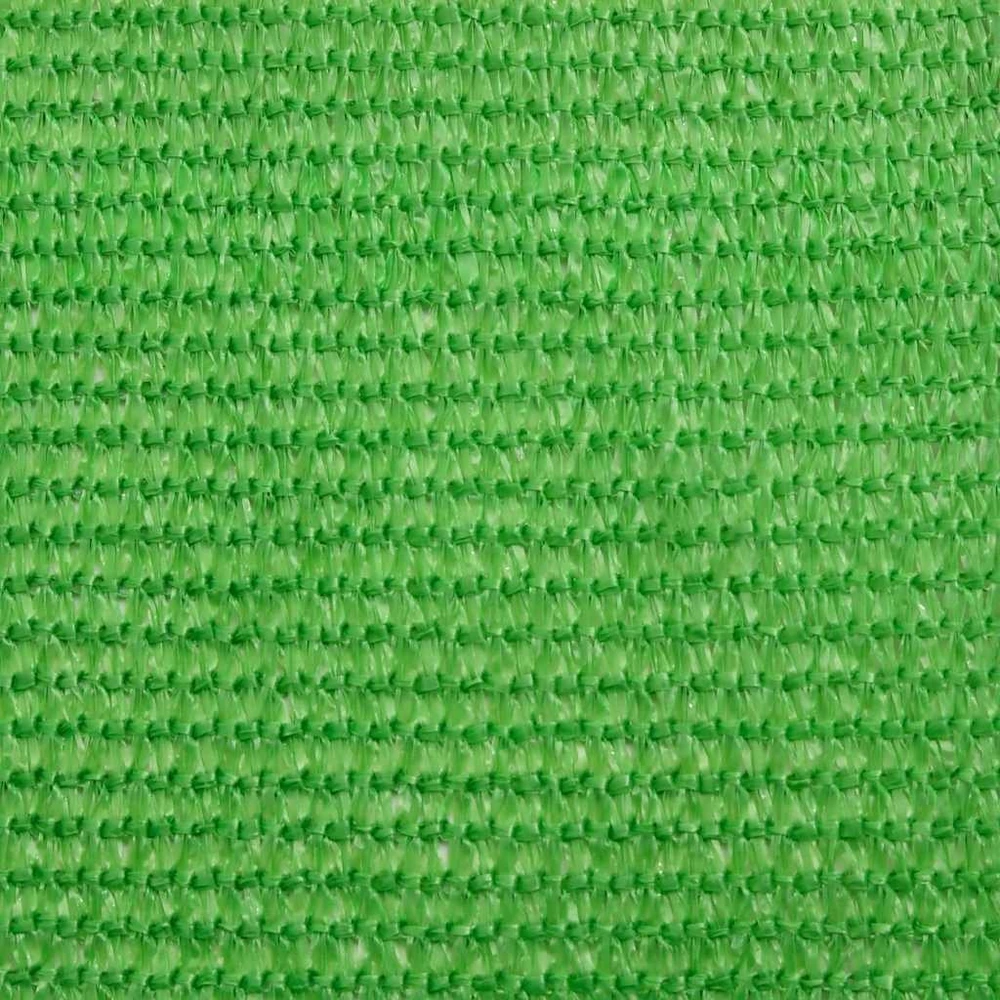 Saulės skėtis, burė, 160 g/m², trapecijos formos, šviesiai žalia, 4/5x4 m, HDPE