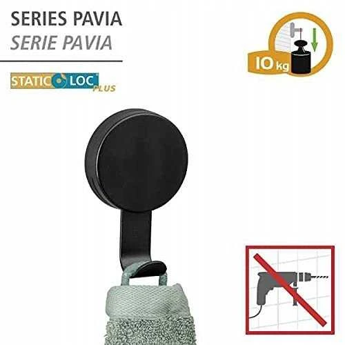 PAVIA Static-Loc rankšluosčių kabykla, 2 vnt, WENKO