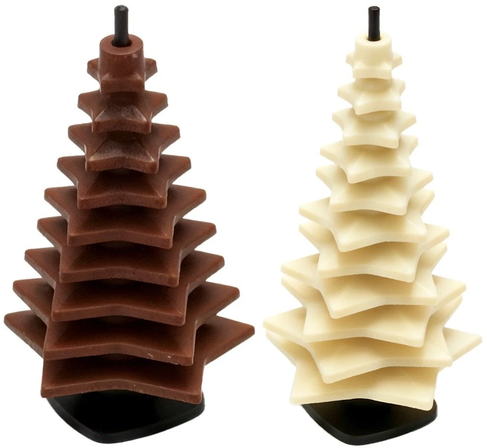 Pavonidea La Cucina Chocolate forma Kalėdų eglutė 9 dalių