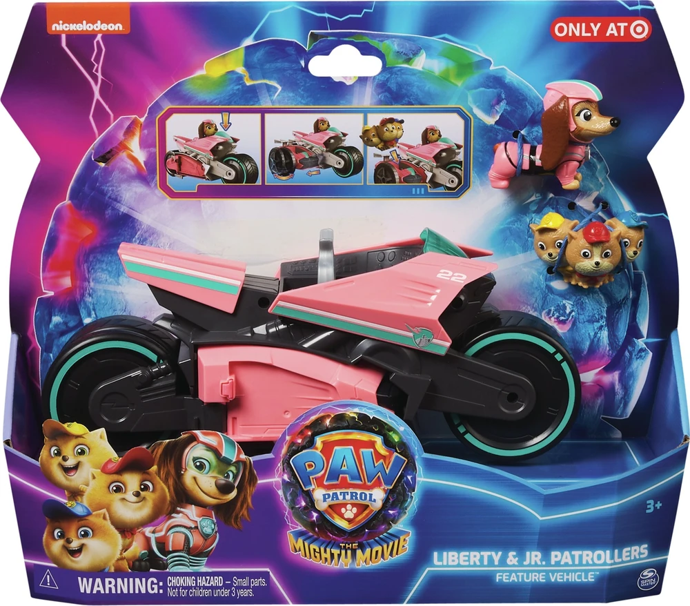 Spin Master Paw Patrol – Transporto priemonė Mighty Movie su figūrėle Liberty