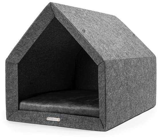 Paw Love - Batman Batcave Domek šuniui (50x36x46cm) - Pilka/juoda