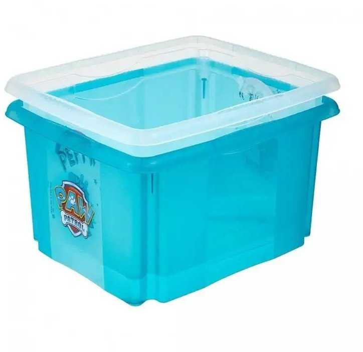 KEEEPER daiktadėžė su dangčiu PAW PATROL, 24 L, 42.5x35.5x22.5 cm., 1223763213700