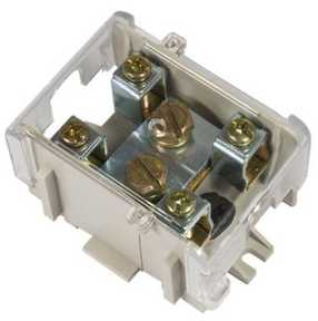 Pawbol gnybtų juostelė LG 1x95/35 termoplastinė su TH35 dangteliu (E.4027)