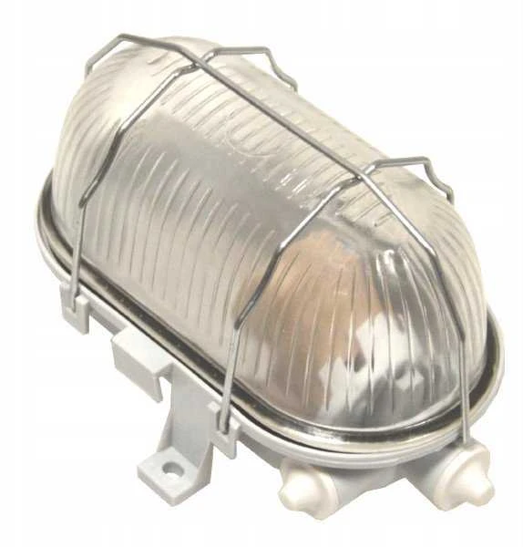 Šviestuvas Pawbol OWAL60 D.3166P, 60W, E27, IP44, baltas