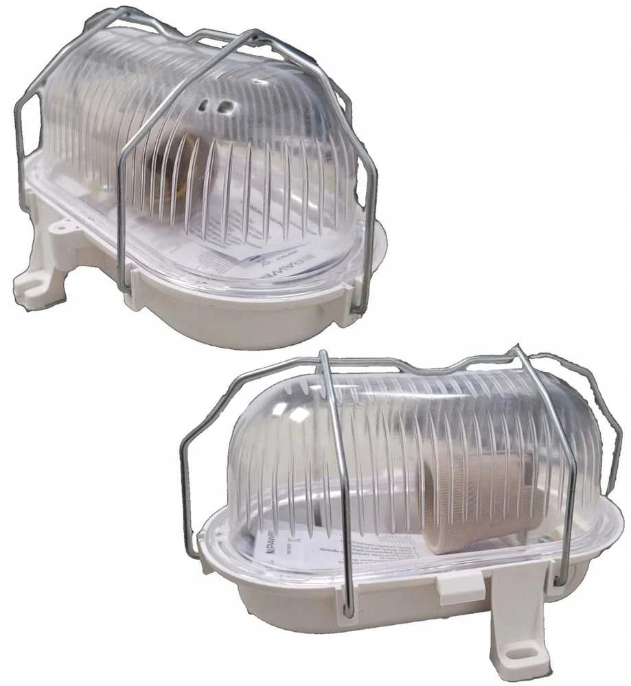 Šviestuvas Pawbol OWAL60 D.3166P, 60W, E27, IP44, baltas